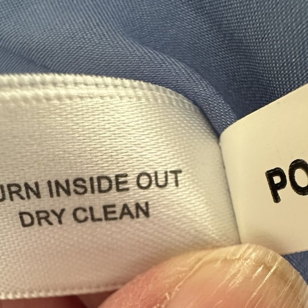 Boston Proper, Vintage jacket, Two tone blue, Size 16 - Picture 14 of 16